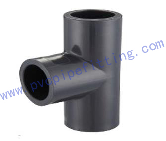 SCHEDULE 80 PVC FITTING EQUAL TEE