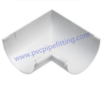 170MM PVC GUTTER Angle connector right