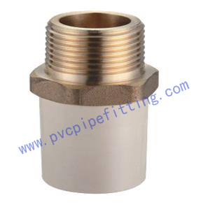 CPVC ASTM D2846 MALE COUPLING(COPPER THREAD) I