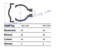 CPVC DIN FITTING PIPE CLIP SIZE