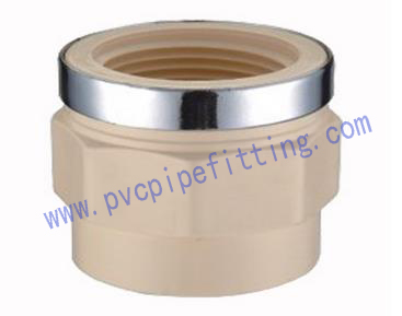 CPVC DIN FITTING REINFORCED FEMALE THREAD ADAPTER