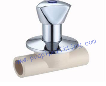 CPVC DIN FITTING STOP VALVE