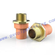 CPVC FITTING MALE ADAPTOR WITH BRASS THREADED I ASTM Fire Sprinkler