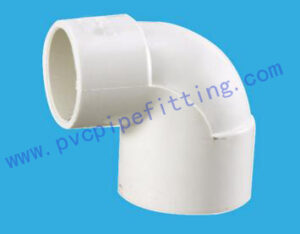 DIN PVC FITTING REDUCING ELBOW