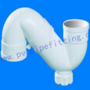 GB PVC DWV FITTING S TRAP WITH CLEANOUT