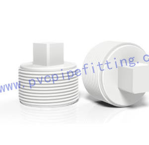 GB PVC FITTING MALE PLUG FOR WATER SUPPLY