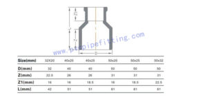 NBR PVC FITTING REDUCING COUPLING new SIZE
