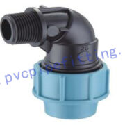 PP Compression FITTING MALE ELBOW
