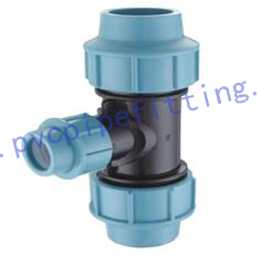 PP Compression FITTING REDUCING TEE