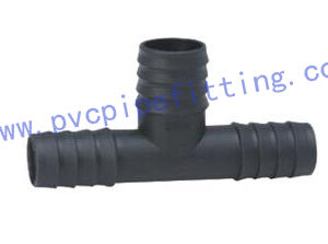 PP Compression FITTING TUBE TEE