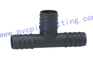 PP Compression FITTING TUBE TEE