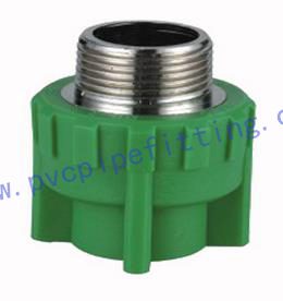 PPR FITTING MALE COUPLING(COPPER THREAD)