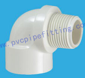 PVC BSP THREADABLE FITTING MALE AND FEMALE ELBOW