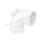 PVC FITTING 90 DEG ELBOW WITH CLEANOUT