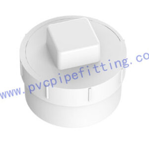 SCHEDULE 40 PVC DWV FITTING ADAPTER WITH PLUG (SP)(ASTM D2665)