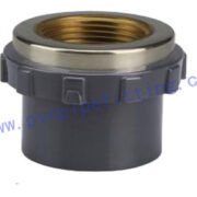 SCHEDULE 80 PVC FITTING FEMALE COUPLING(COPPER THREAD)