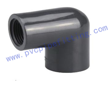 SCHEDULE 80 PVC FITTING FEMALE ELBOW