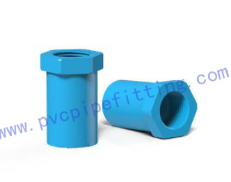 Pressure PVC 15x15mm Socket x Socket x Female BSP Faucet Tee 50x25mm 
