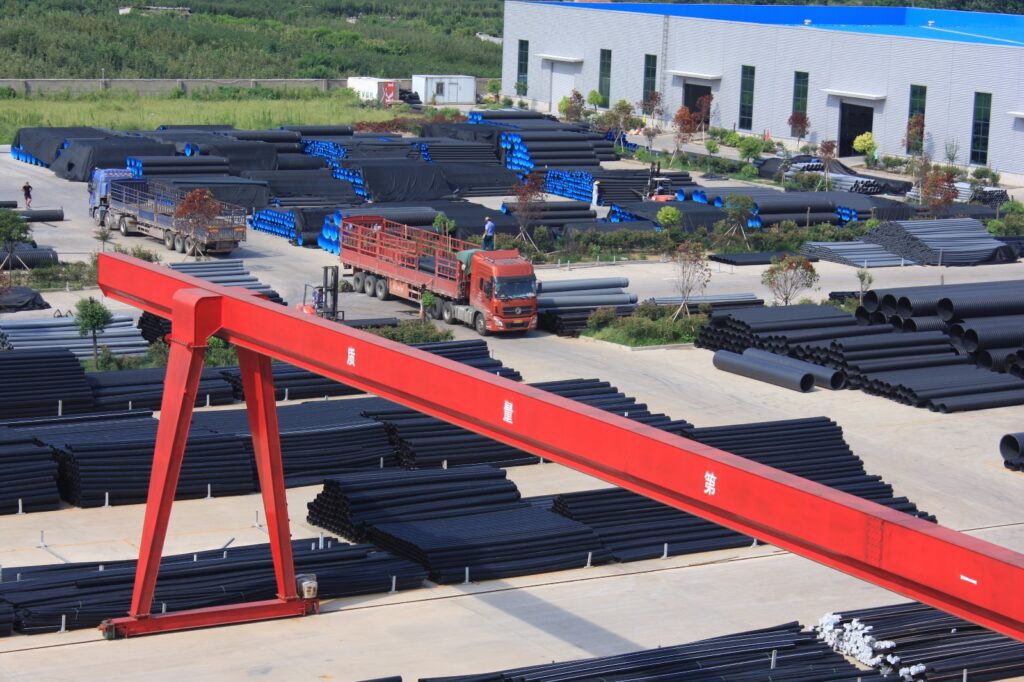 HDPE PIPE Pvc fitting factory